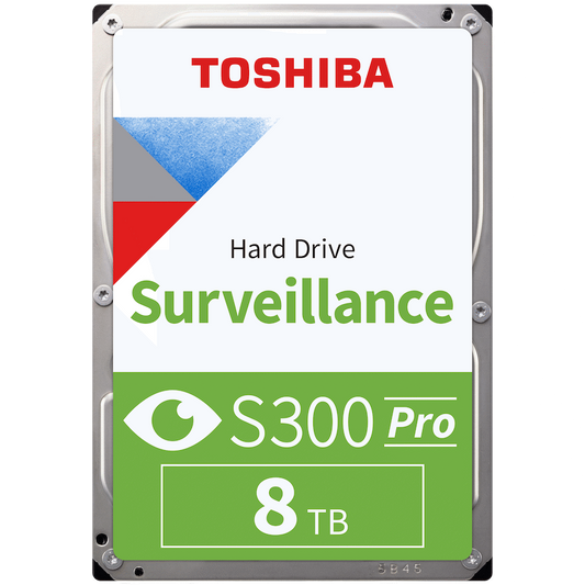 Toshiba S300 Pro 8tb Surveillance HDWT380UZSVA 7200rpm 256mb