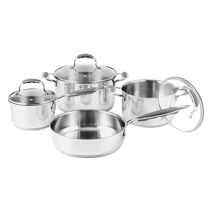 Legend Classic Chef 7pce st/st cookware ( Order in Qty of 1)