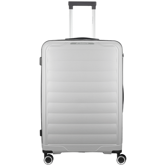 Travelwize Ibiza PP 4-Wheel Spinner 75cm Luggage - Grey