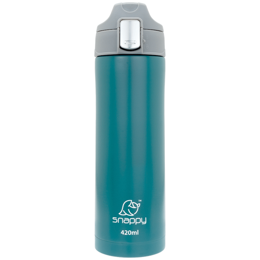 Snappy Flow Thermal Tumbler 420ml Teal ( Order in Qty of 6)