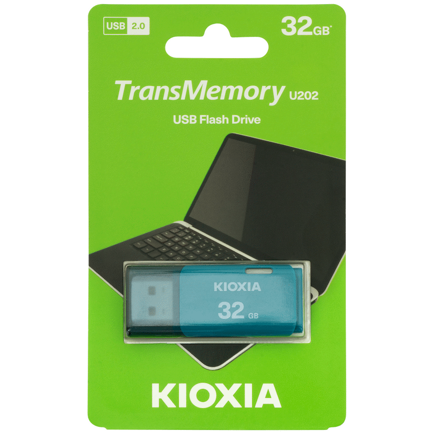 Kioxia 32gb USB 2.0 - Aqua