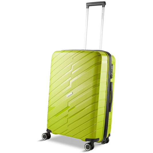 Travelwize Java PP 4-Wheel Spinner 55cm Luggage - Lime