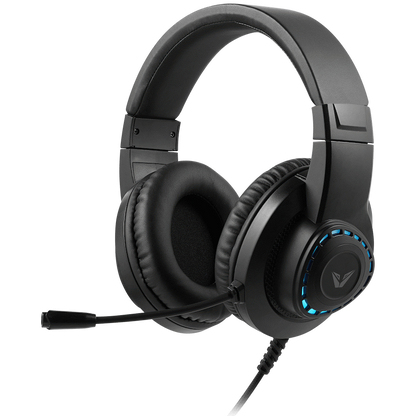 VX Gaming Company 2.0 Series LED Gaming Headphones - Black