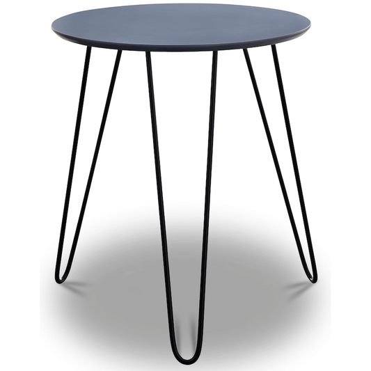 Everfurn Juniper Coffee Table - Grey and Black Frame