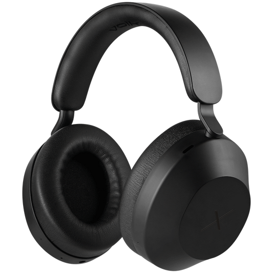 VolkanoX H400 Hybrid Active Noise Cancellation Headphones - Black