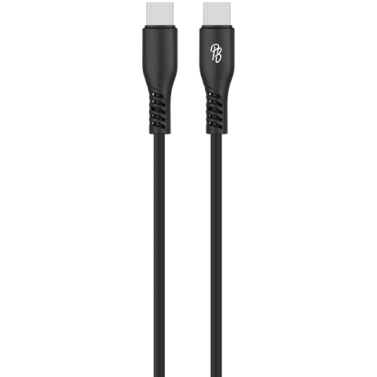 Pro Bass Fuse Series 1m Type-C to Type-C Cable - Black