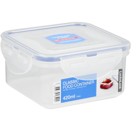 LocknLock square container 420ml ( Order in Qty of 4)