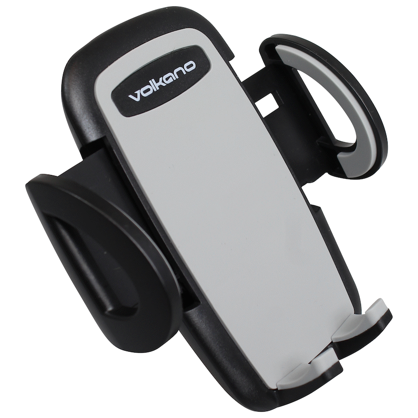 Volkano Flow Series Car Air Vent Phone Holder - Large - Black