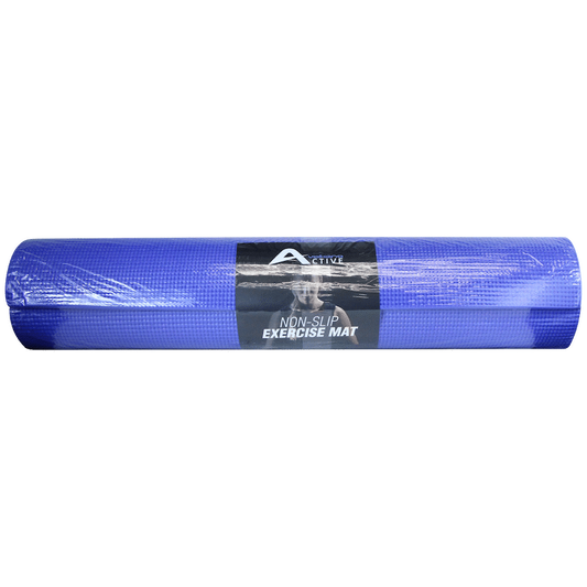 Volkano Active Lotus Series Yoga Mat (Blue)
