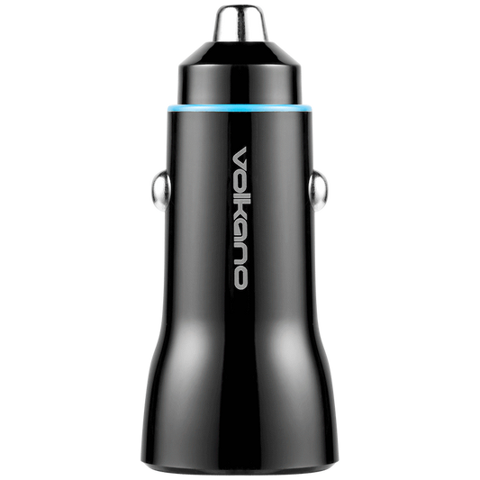 Volkano Cruise Series Car Charger with P.D. and USB Q.C.