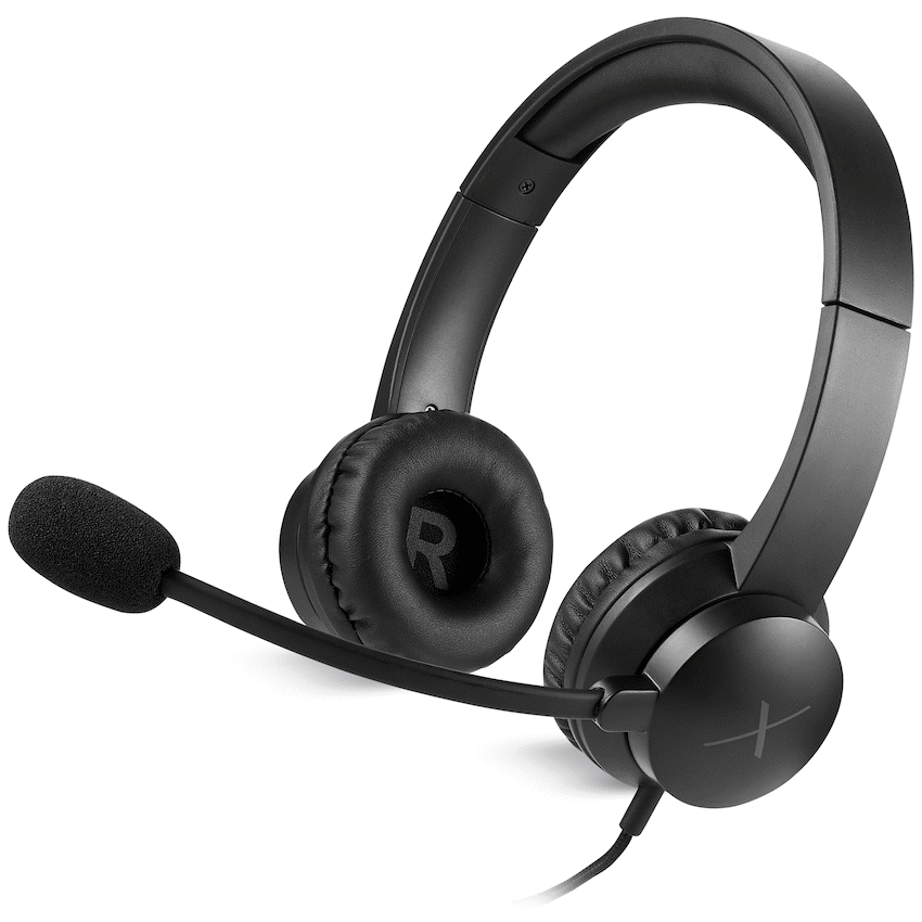 VolkanoX Chat Mk1 Series AUX Headset - Graphite