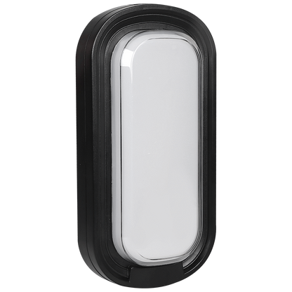 Ellies Ellipse Series AC 24W Capsule LED Bulkhead - PC - BK