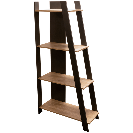 Everfurn Swiss Large Bookshelf - Two-Tone