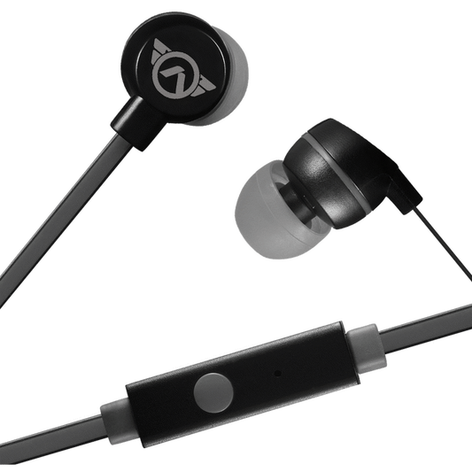 Amplify Sport Quick Series Earbuds with Mic - Black/Grey