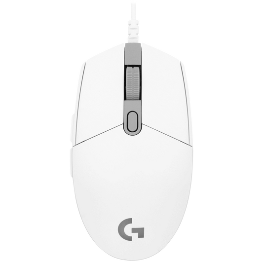 Logitech(R) G203 Lightsync Gaming Mouse - White