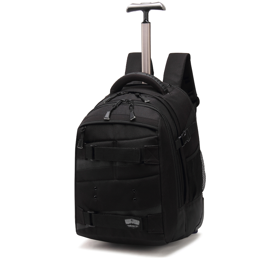 Volkano Bamm Trolley Backpack 18l - Black