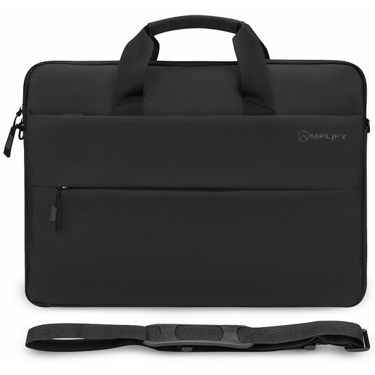 Amplify Cuba 15.6" Laptop Shoulder Bag Black