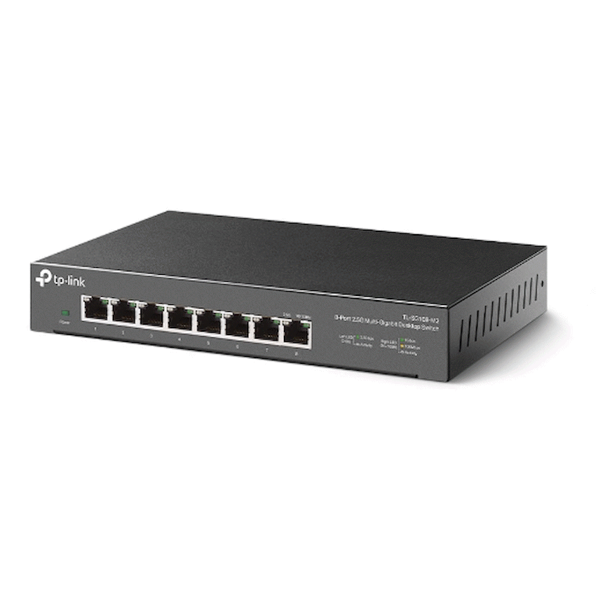 TP-Link TL-SG108-M2 8-Port 2.5G Multi-Gigabit Desktop Switch