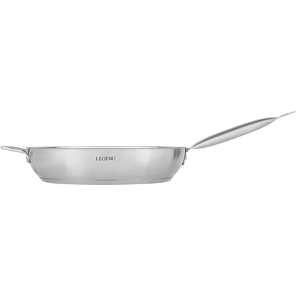 Legend Prof Chef 32cm Stainless Steel Fry Pan ( Order in Qty of 4)