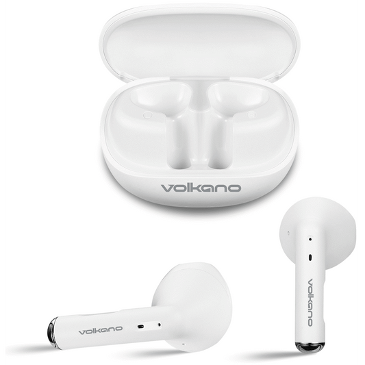 Volkano Buds X3 TWS Earphones - White