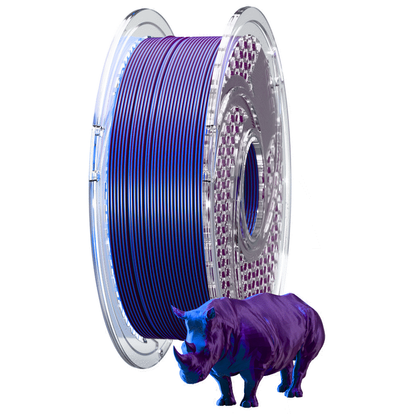 SA Filament Dual Silk PLA Indigo Majesty Filament 750g,1.75mm