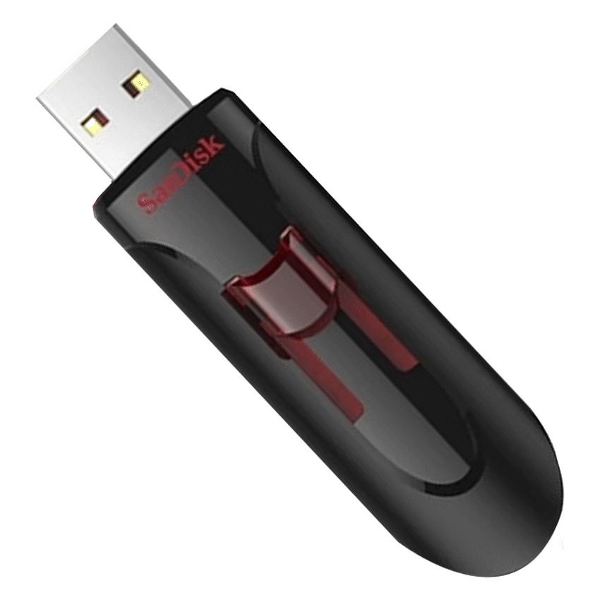 SANDISK CRUZER GLIDE USB 3.0 FLASH DRIVE 64GB