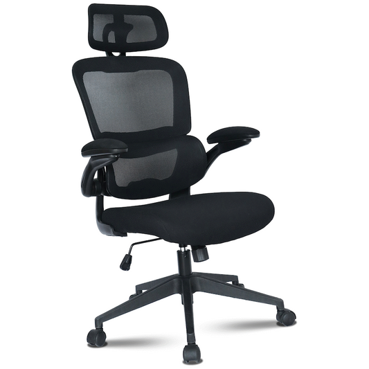 Everfurn Owen High Back Office Chair - Black