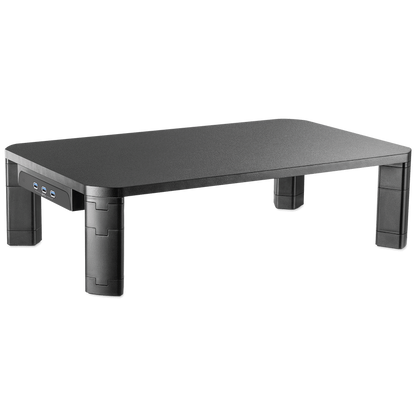 Volkano Riser Hub series Monitor Stand with 3 Port USB Hub