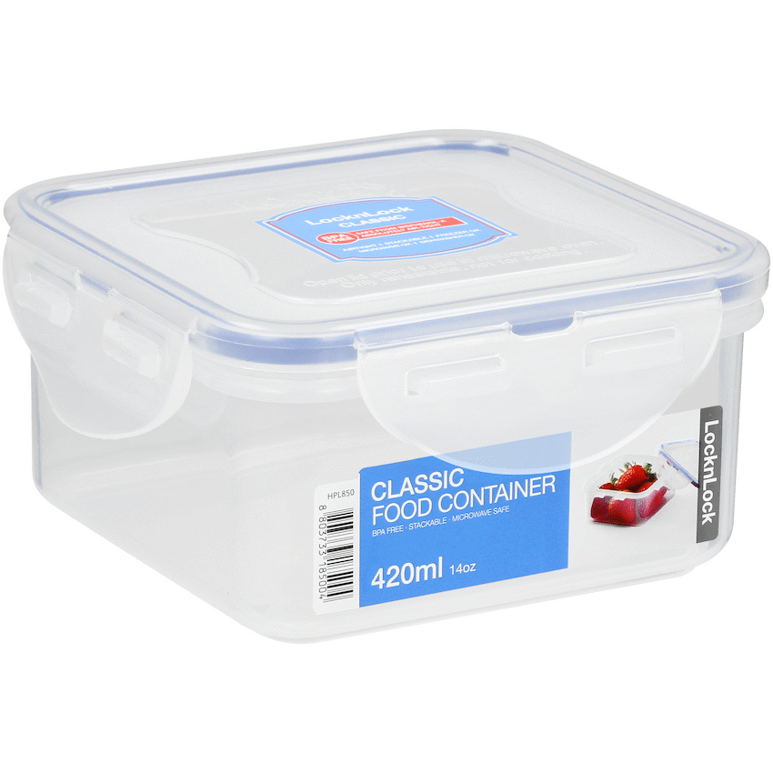 LocknLock square container 420ml ( Order in Qty of 4)