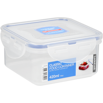 LocknLock square container 420ml ( Order in Qty of 4)