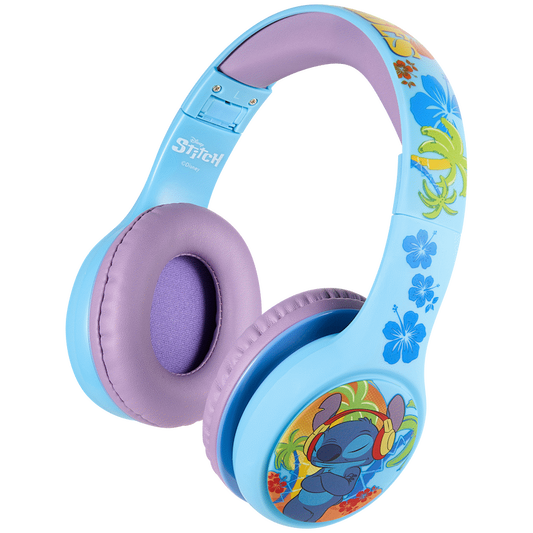Disney Stitch Bluetooth Padded Headphones with dB Switch Function