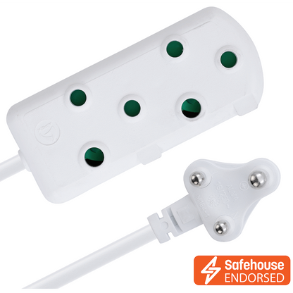 Ellies Side by Side Heavy Duty Extension Lead - 3m