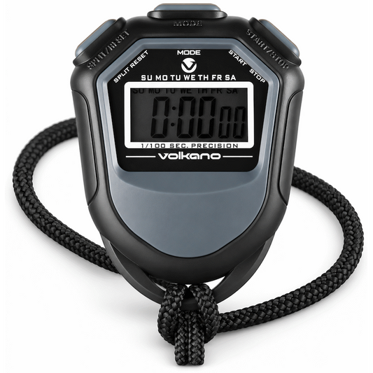 Volkano Track Series Stopwatch - Black