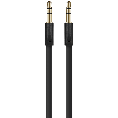 Volkano Slim Series Aux Cable 2m - Black