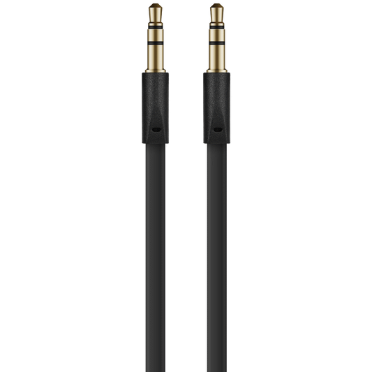 Volkano Slim Series Aux Cable 2m - Black