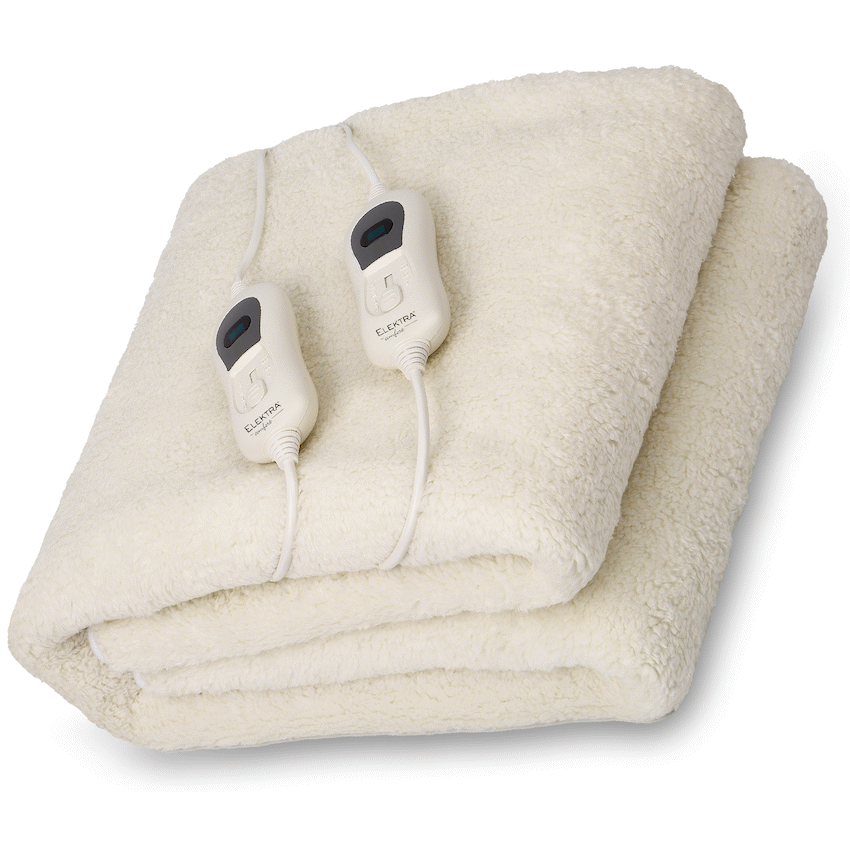 Elektra Comfort Electric Blanket - Queen - Fur