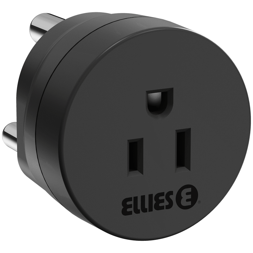 Ellies Explore  Series - US to South Africa Travel Adaptor - BK