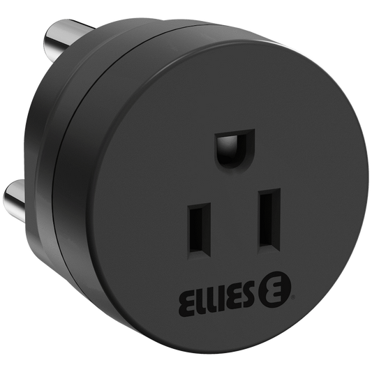 Ellies Explore  Series - US to South Africa Travel Adaptor - BK