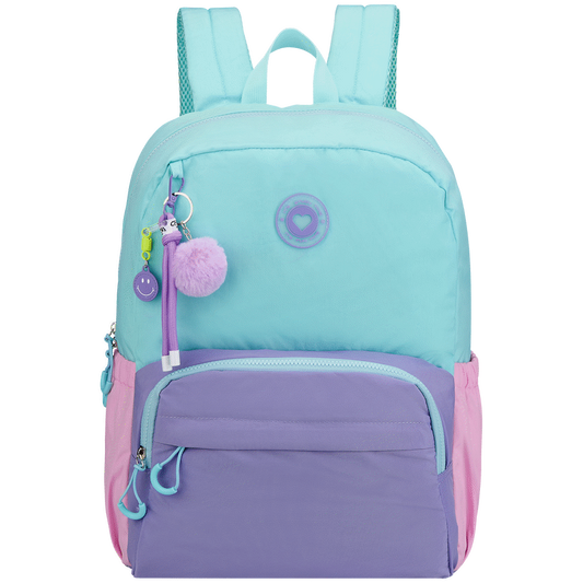 Loop Love Pastel Colour Block Backpack Mint