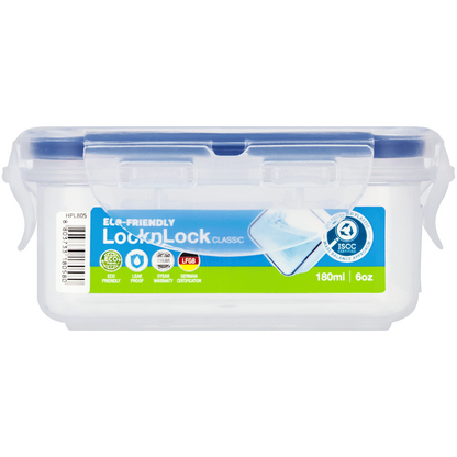 LocknLock rect container 180ml ( Order in Qty of 4)