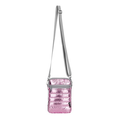 Quest Puffer Cross Body Bag - Pink