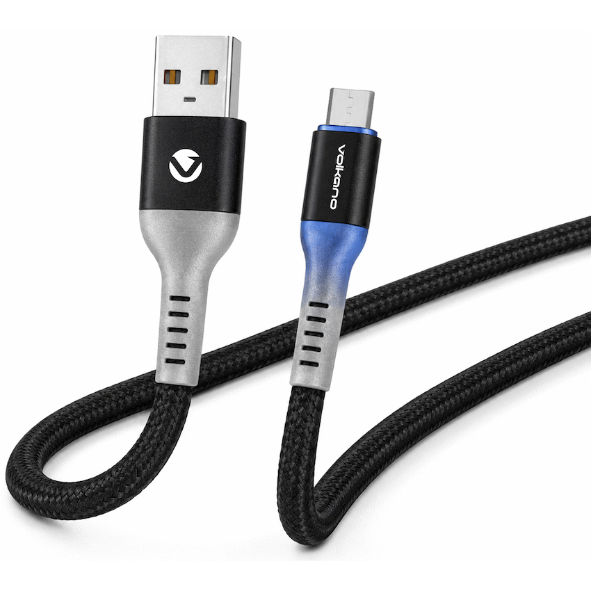 Volkano Smart Series Auto Disconnect Micro USB Cable - 1.8m