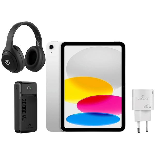MD3Y4QA/A - 11-inch iPad Wi-Fi | 128GB - Silver Headphone+Charger+Powerbank