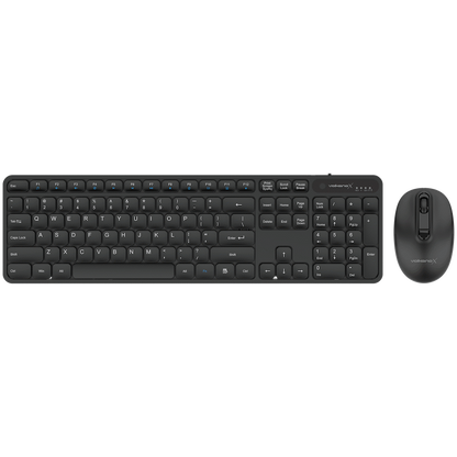VolkanoX Garnet Bluetooth Wireless Keyboard and Mouse Combo - Black