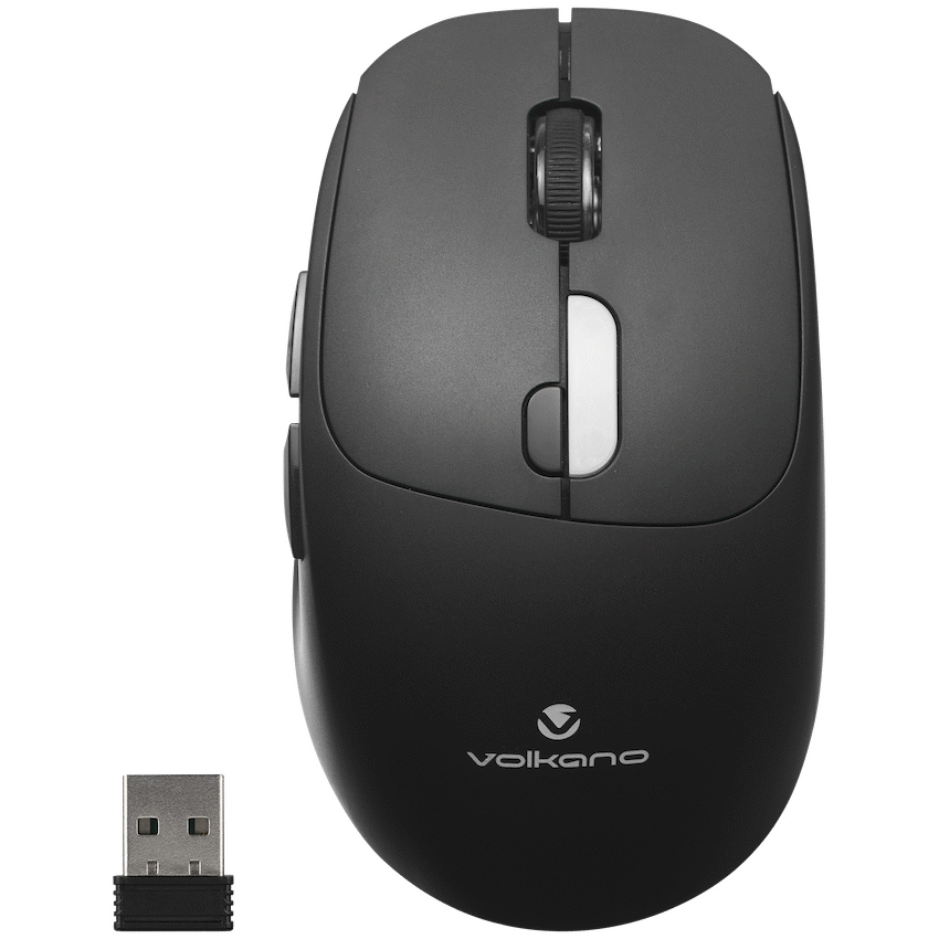 Volkano Quartz Series Wireless Mouse with 3 LED Indicators