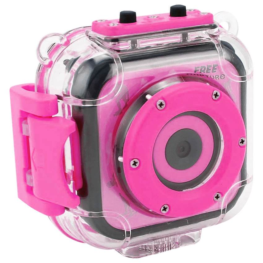 Volkano Kids Funtime Series Waterproof Action Camera - Pink