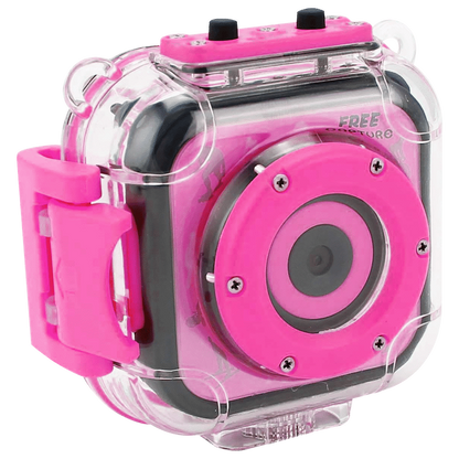 Volkano Kids Funtime Series Waterproof Action Camera - Pink