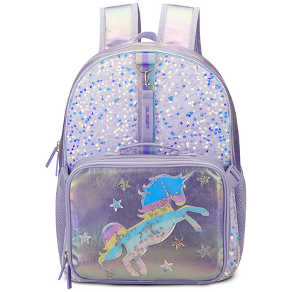 Quest Starburst Backpack & Lunch Combo Lilac