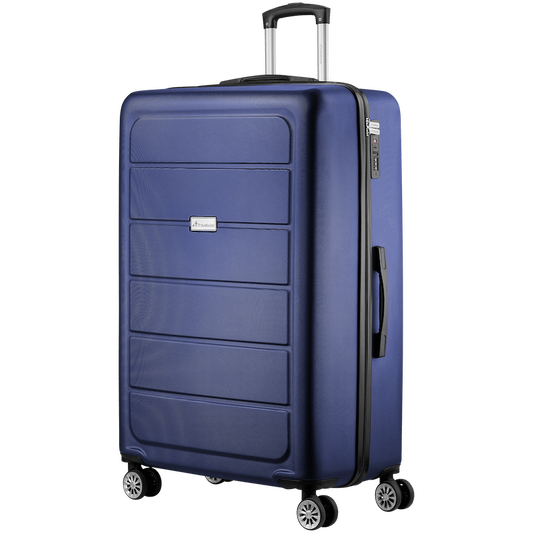Travelwize Maple ABS 85cm 4-Wheel Spinner Luggage - Navy