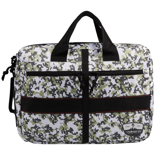 Volkano Storm Hybrid Laptop Bag - Grey/Wht